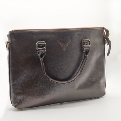 Premium Leather Laptop Bag