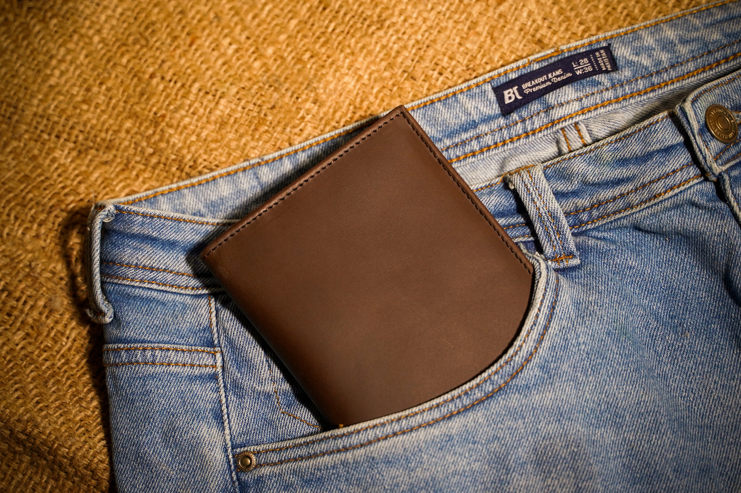 leather passport wallet