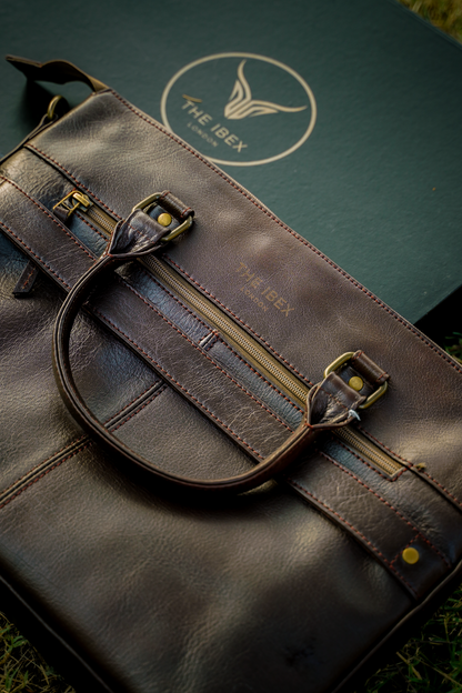 Premium Leather Laptop Bag